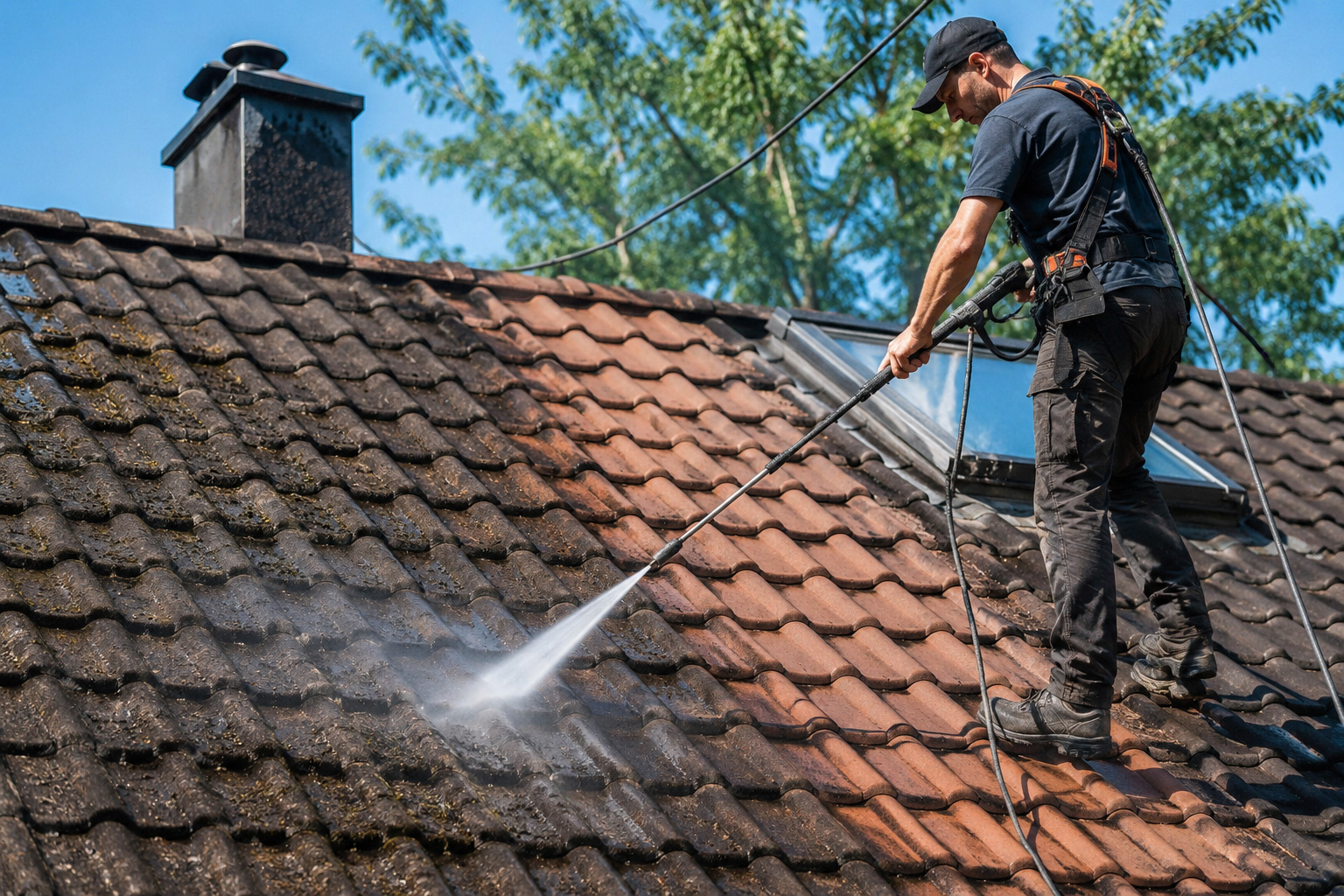 Nettoyage de toiture Haguenau